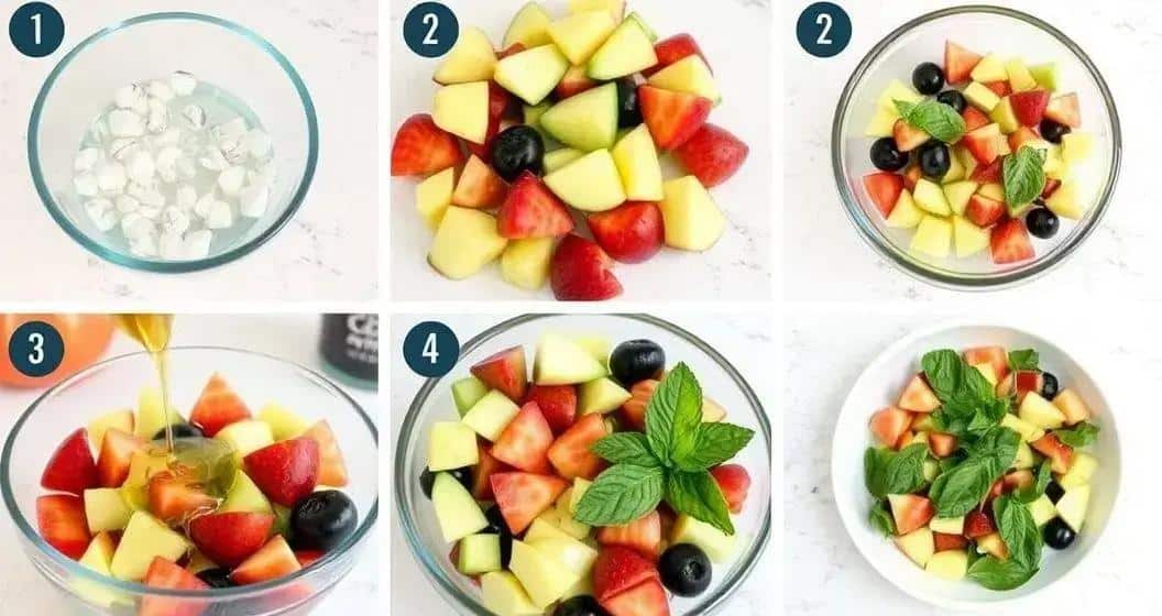 Preparation Method for Seasonal Fruit Salad