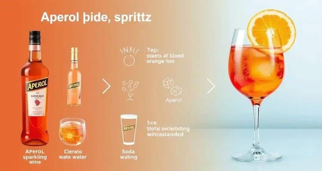 Preparation Method for the Ultimate Aperol Spritz