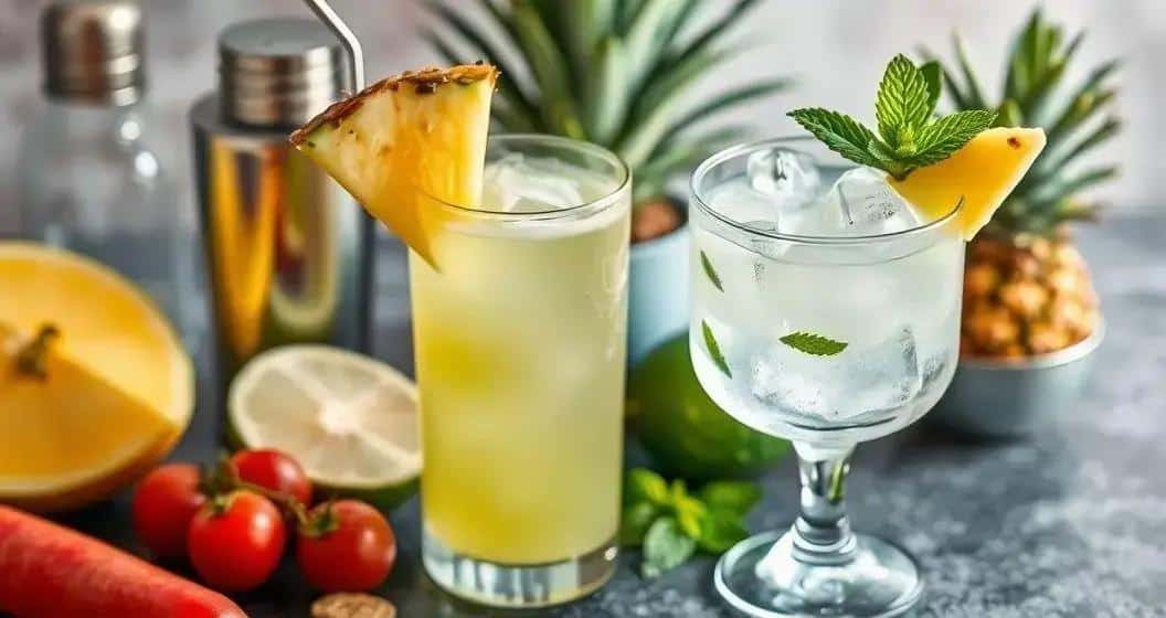 Preparation Method for Tropical Vodka Drink