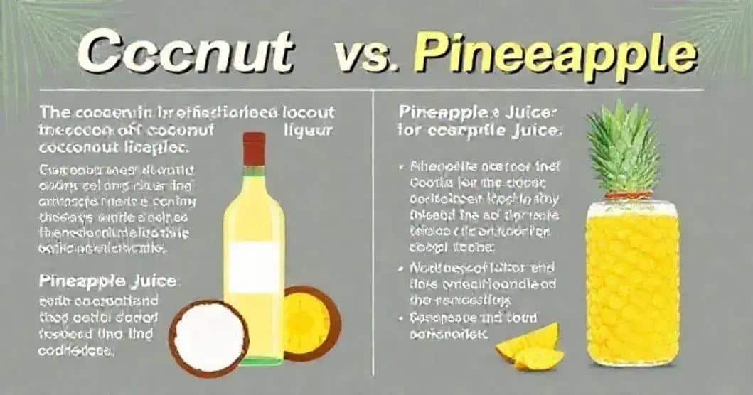 Recipe Curiosities About Coconut and Pineapple in Cocktails
