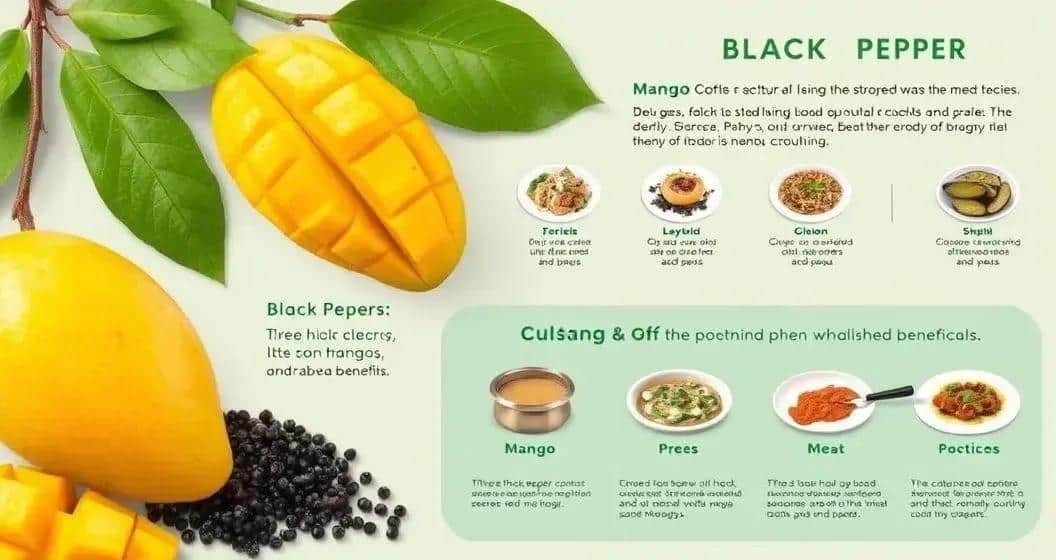 Recipe Curiosities about Mango and Pepper Recipe Curiosities about Mango and Pepper