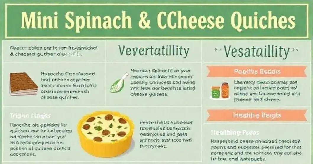Recipe Curiosities about Mini Spinach and Cheese Quiches
