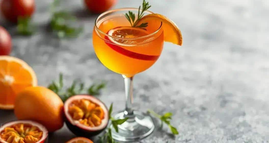 Recipe Curiosities of Aperol and Passion Fruit