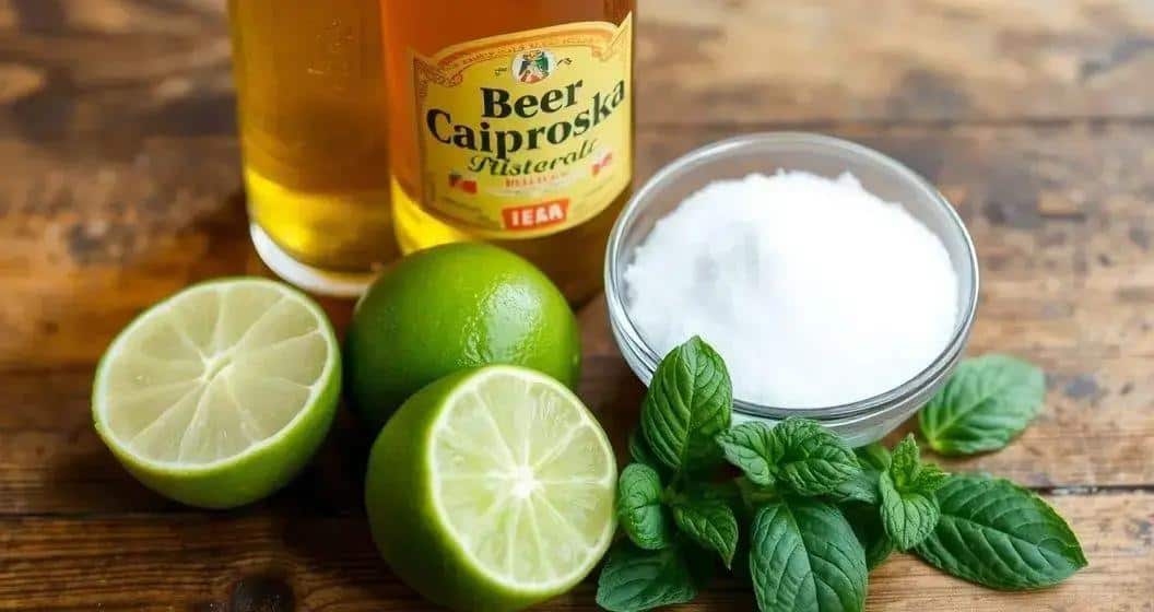 Recipe Ingredients for Beer Caipiroska