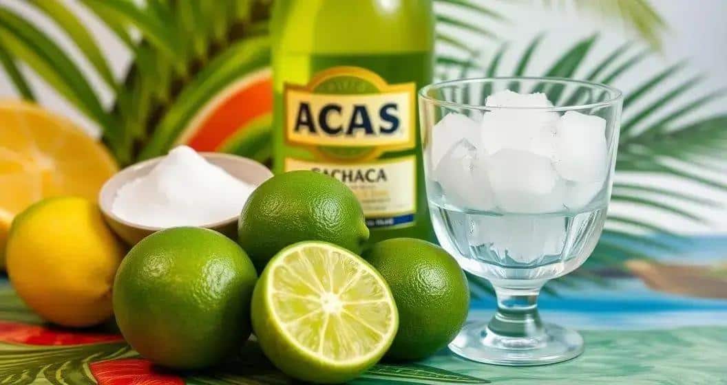 Recipe Ingredients for Cachaça Caipirinha