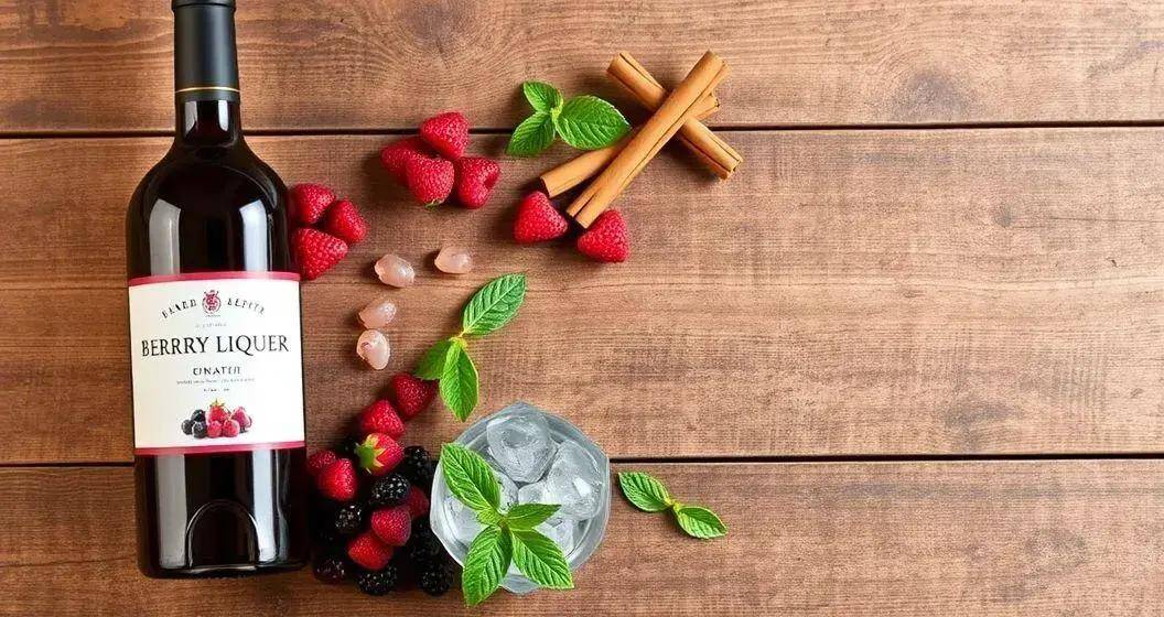 Recipe Ingredients for Red Wine with Berry Liqueur and Cinnamon