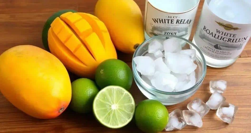 Recipe Ingredients for the Perfect Mango Daiquiri