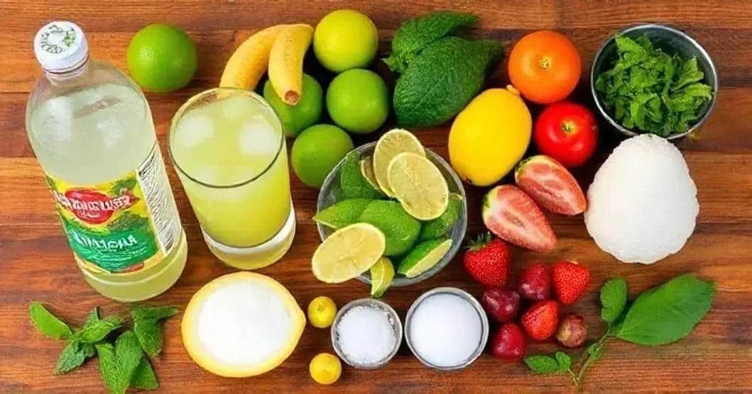 Recipe Ingredients for the Ultimate Fruit Caipirinha