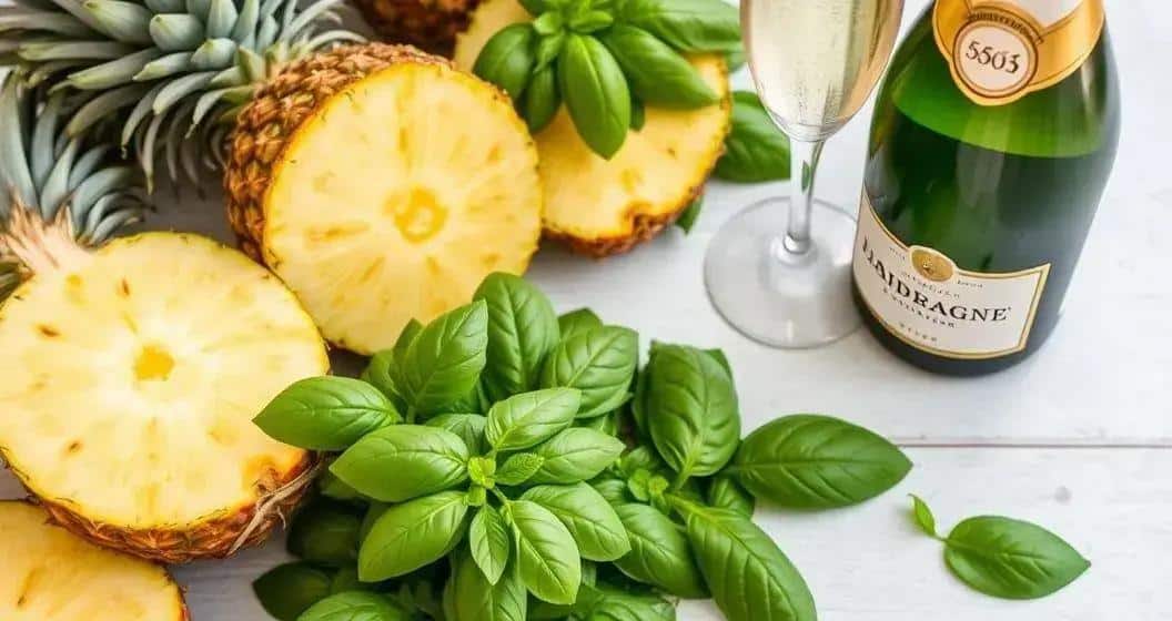 Recipe Ingredients for Tropical Champagne