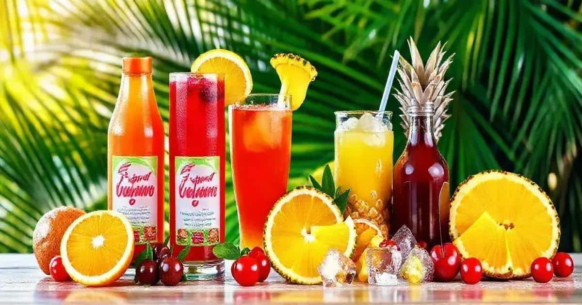 Recipe Ingredients for Virgin on the Beach