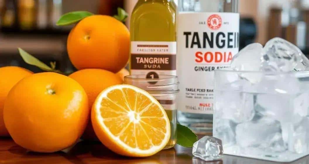 Recipe Ingredients for Vodka with Tangerine Soda and Ginger Recipe Ingredients for Vodka with Tangerine Soda and Ginger