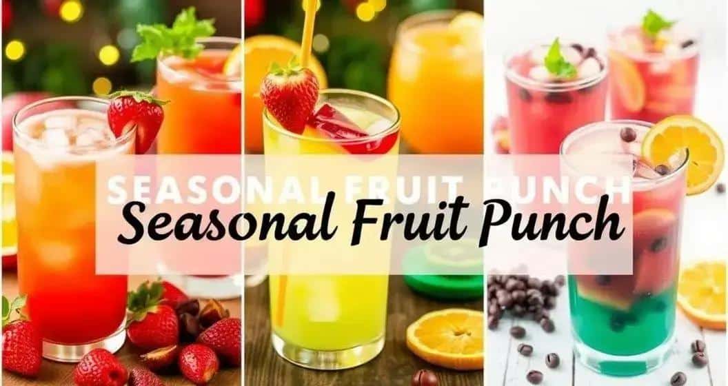 Seasonal Fruit Punch Recipes