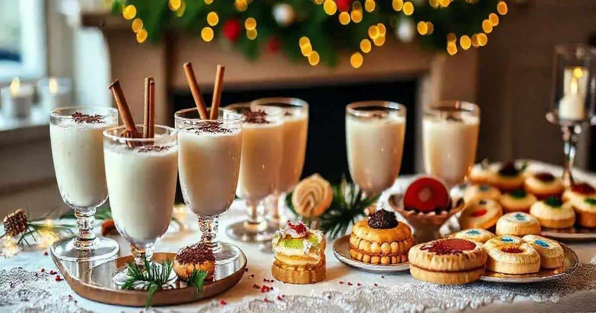 Serving Suggestions for Coquito with Coffee Liqueur and Ginger