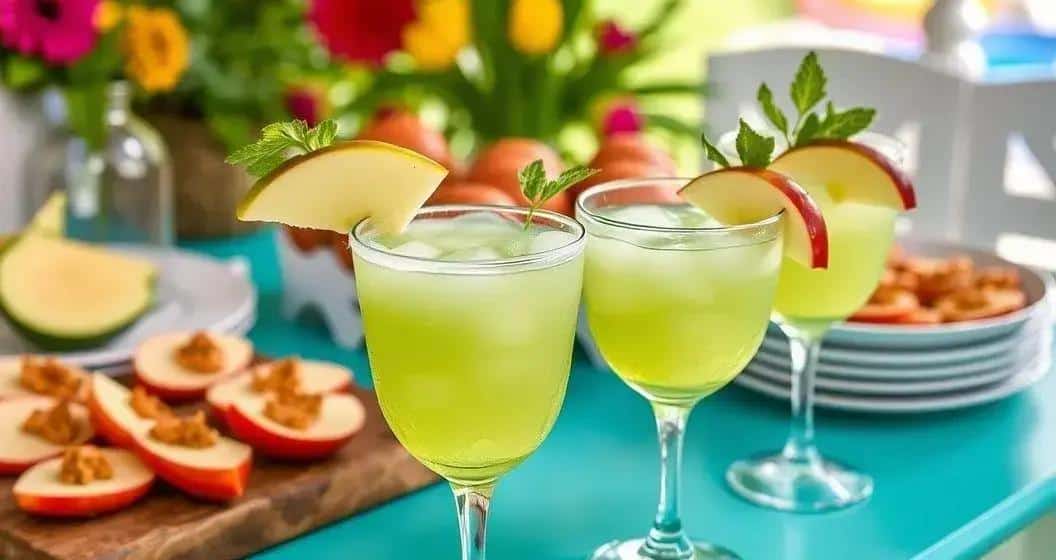 Serving Suggestions for Green Apple Daiquiri Serving Suggestions for Green Apple Daiquiri