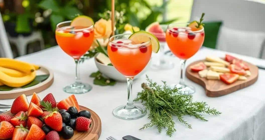 Serving Suggestions with Fruit Caipiroska