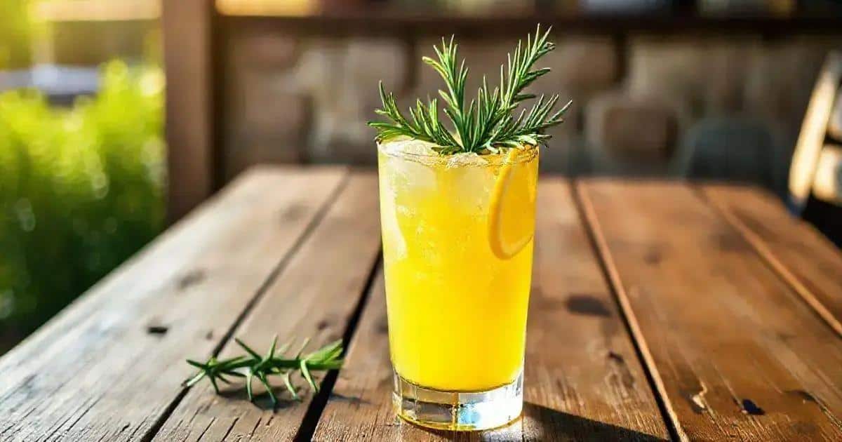 Sicilian Lemon Caipirinha with Rosemary: A Refreshing Twist on a Classic