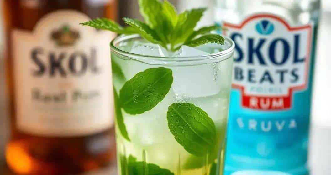 Skol Beats with Rum and Mint: A Refreshing Cocktail to Try Tonight!
