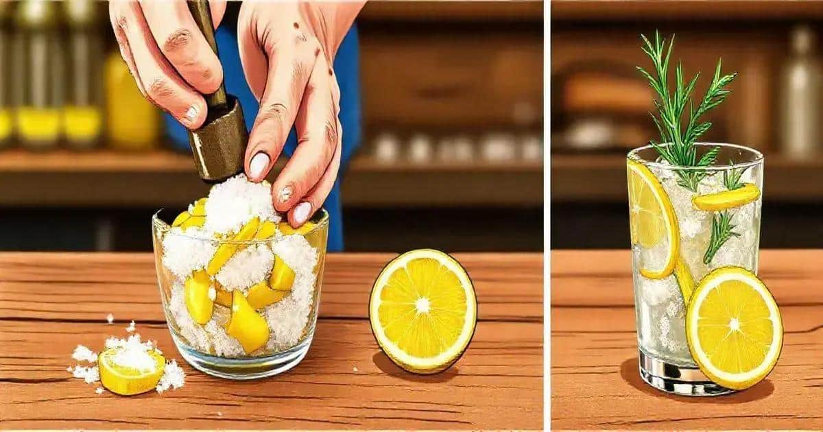 Step-by-Step Preparation for Sicilian Lemon Caipirinha