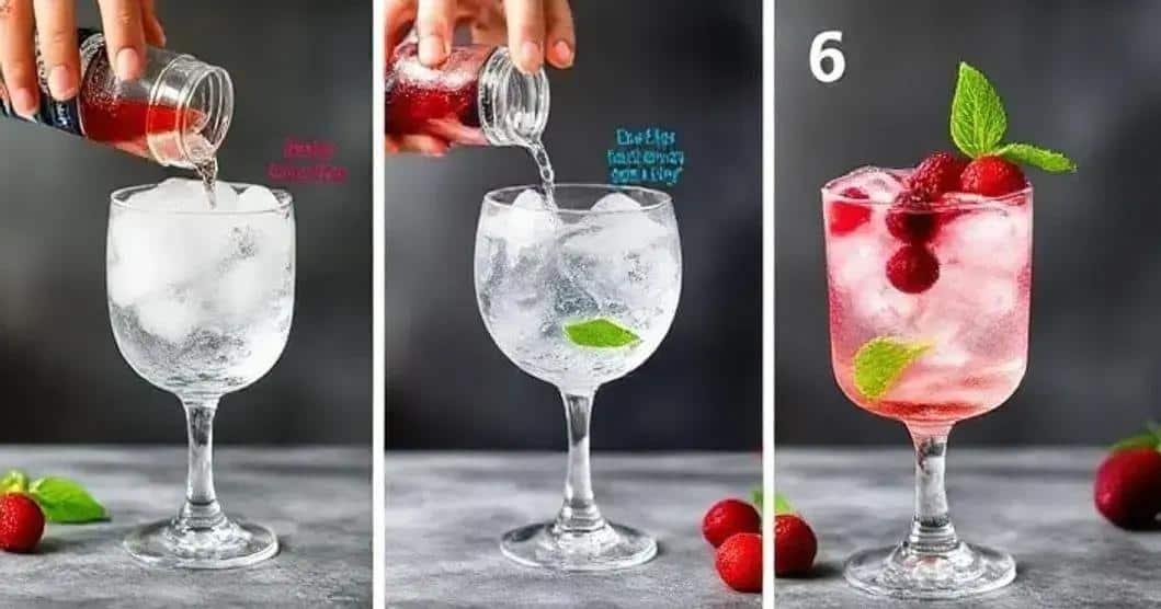 Step-by-Step Preparation Method for Gin and Tonic