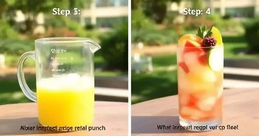 Step-by-Step Preparation Method for Tropical Punch