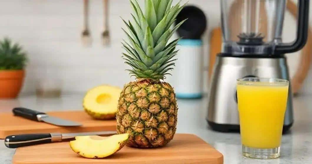 Steps to Prepare Pineapple Juice