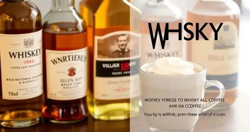 The Best Type of Whisky for Coffee with Whisky and Vanilla Cream
