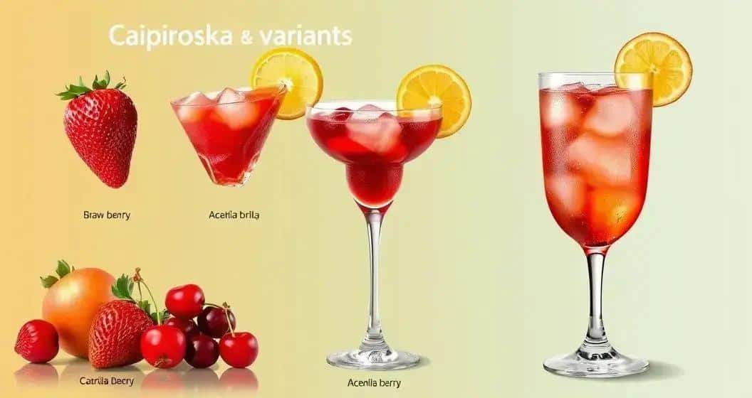 The History of Caipiroska and Its Variants