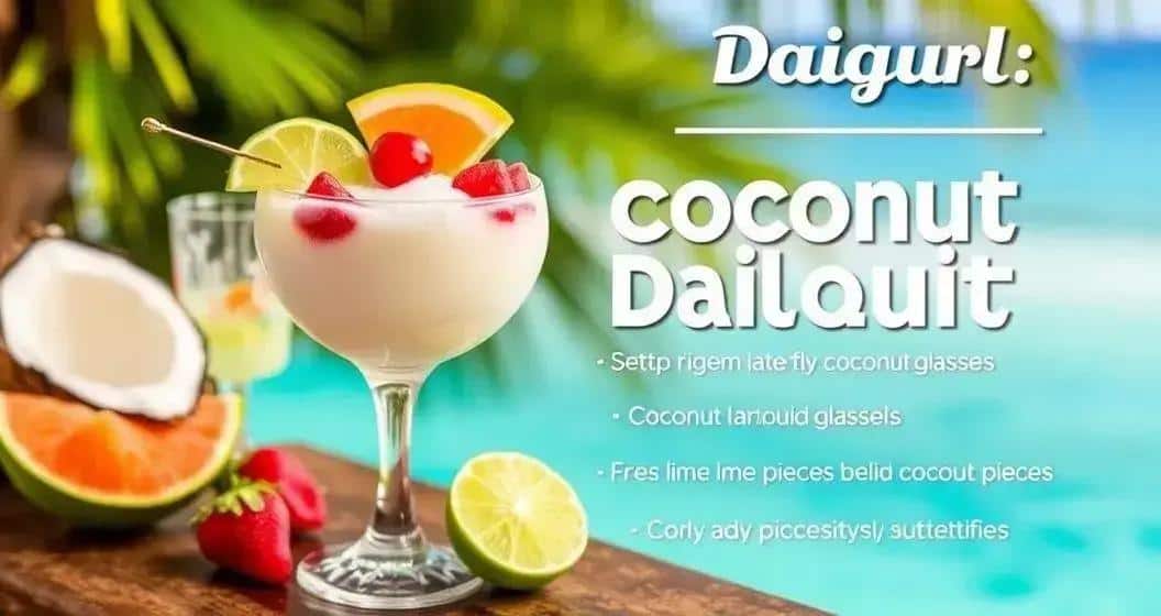 Tips for a Delicious Coconut Daiquiri