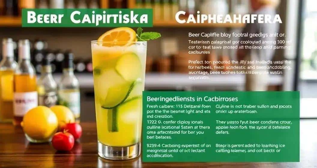 Tips for Perfecting Your Beer Caipiroska