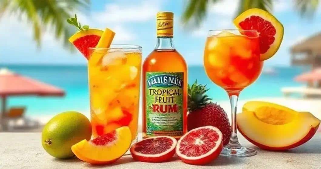 Tropical Fruit Liqueur with Rum: The Ultimate Refreshing Drink Recipe