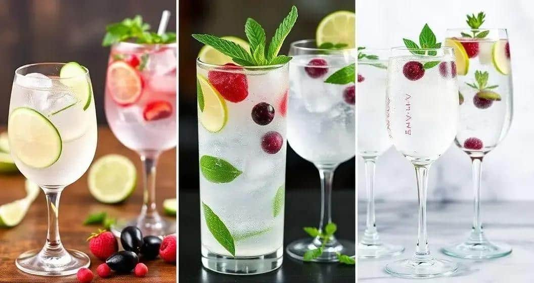 Unique Variations of Gin and Tonic Drinks