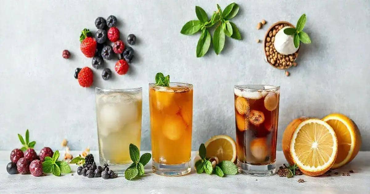 Variations of the Coffee with Orange Soda and Mint Recipe
