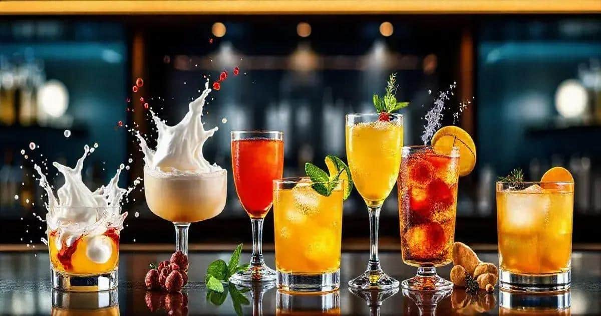 Variations of Whiskey Sour with Vanilla Essence