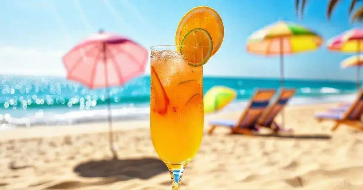 Virgin on the Beach: Alcohol-Free Version of the Sex on the Beach Drink