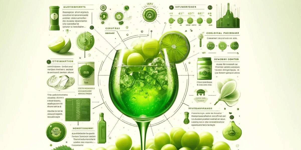 Descubre la esencia refrescante y nutritiva del Daiquiri de Uva Verde. Cada sorbo revela la perfecta armonía entre las jugosas uvas verdes, los vibrantes cítricos de los limones y la riqueza del ron. Esta imagen captura la belleza y las curiosidades detrás de este fascinante cóctel, destacando no sólo su sabor excepcional sino también su valor nutricional. Una verdadera celebración de sabores, colores y conocimientos en una copa.