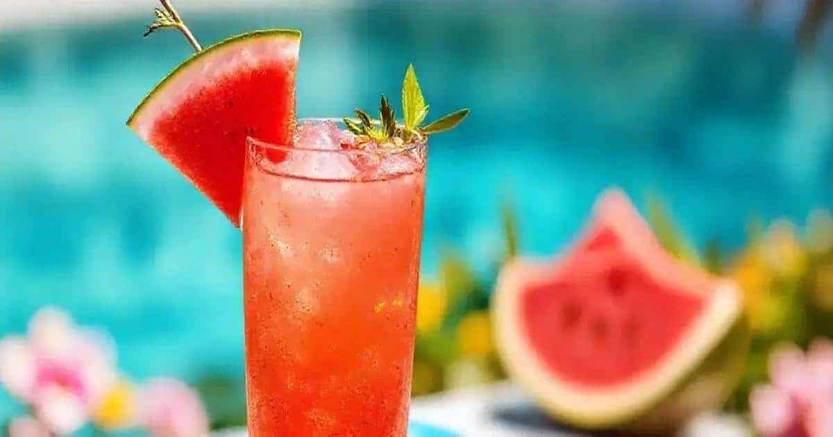 Aperol con Jugo de Sandía y Ralladura de Limón: ¡Refrescante y Delicioso!