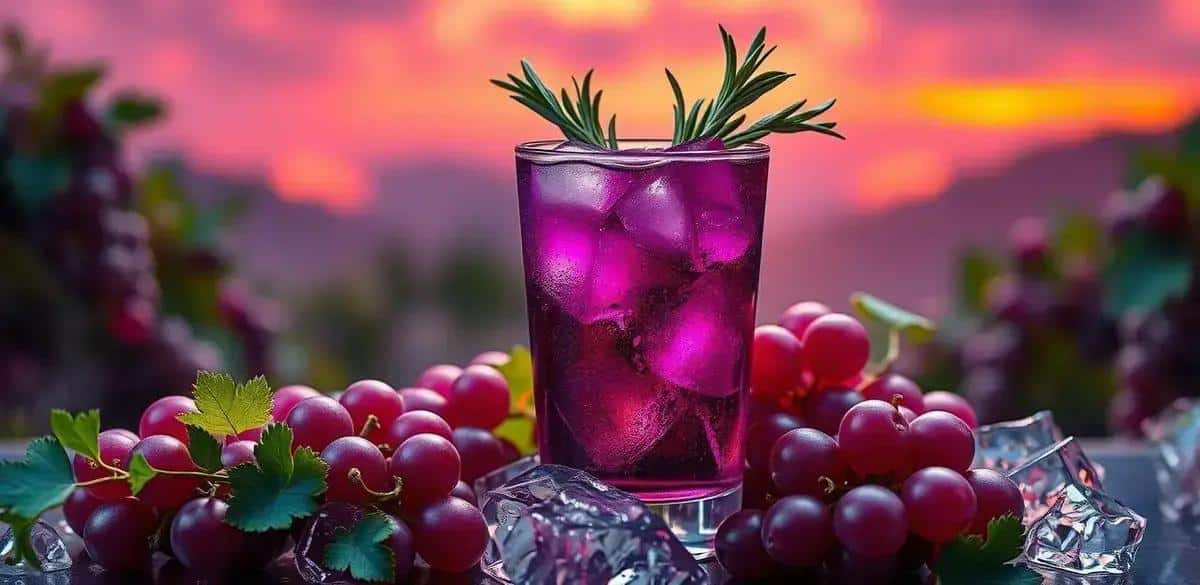 Caipiríssima de Uva con Romero: Un Cóctel Irresistible