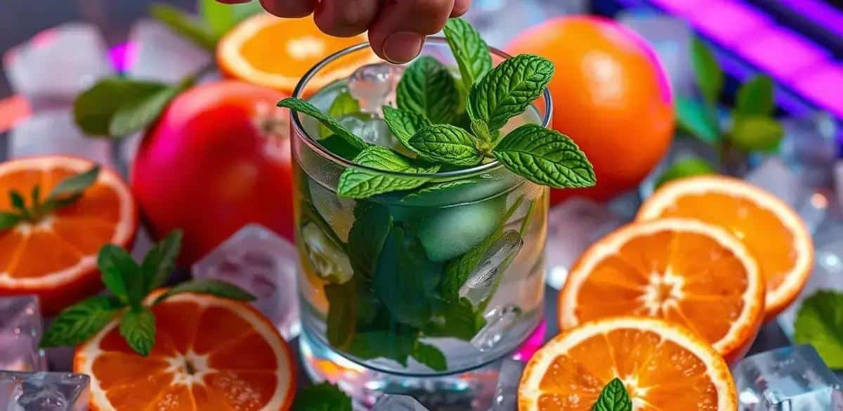 Cómo incluir menta en el Gin