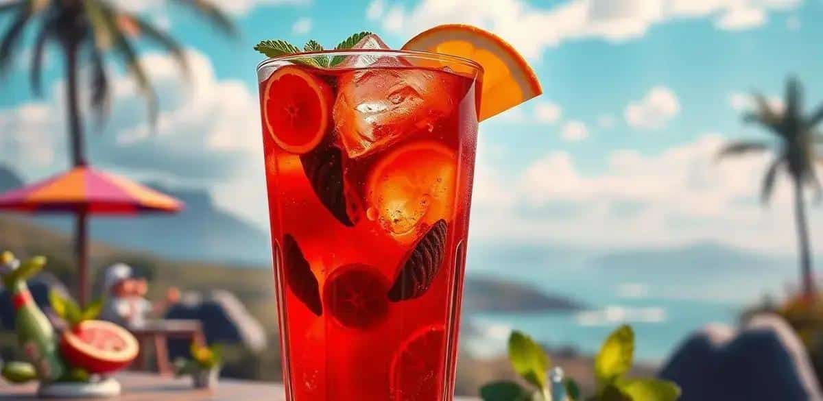Coñac con jugo de frutos rojos y menta: la bebida perfecta para el verano
