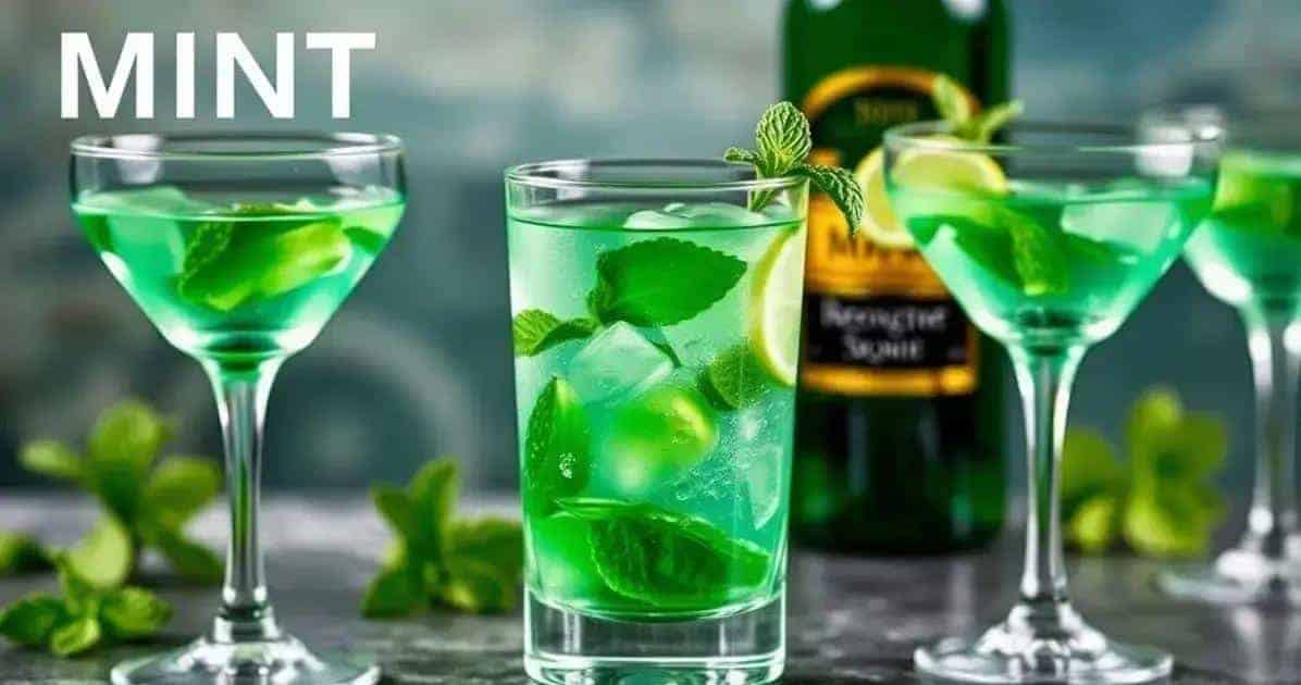 Consejos para disfrutar el licor de menta
