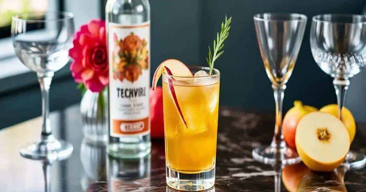 Consejos para servir Cachaça con jarabe de jengibre y manzana