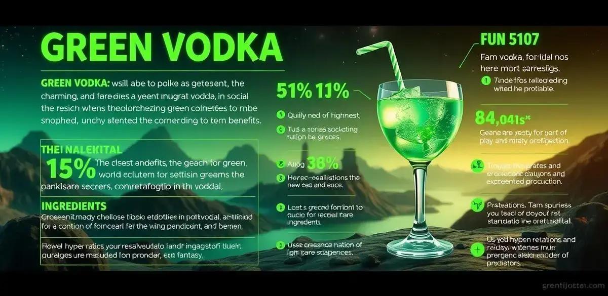 Curiosidades sobre la Bebida Verde con Vodka