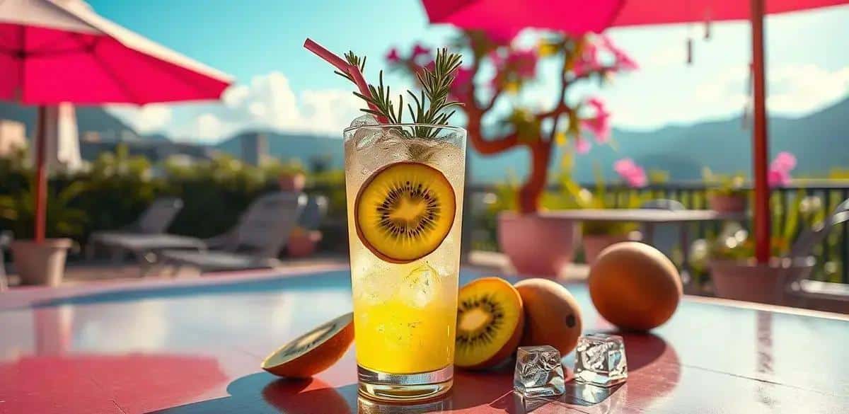 Ice con Jugo de Kiwi y Romero: La Bebida Refrescante que Necesitas