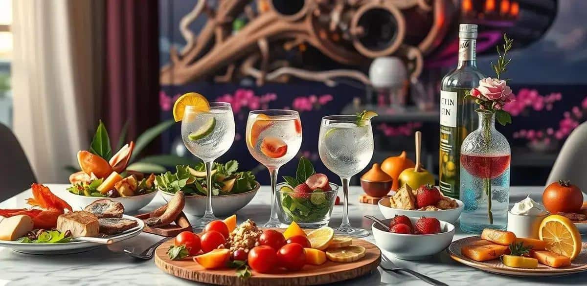 Maridajes perfectos para Gin tónica con fresa