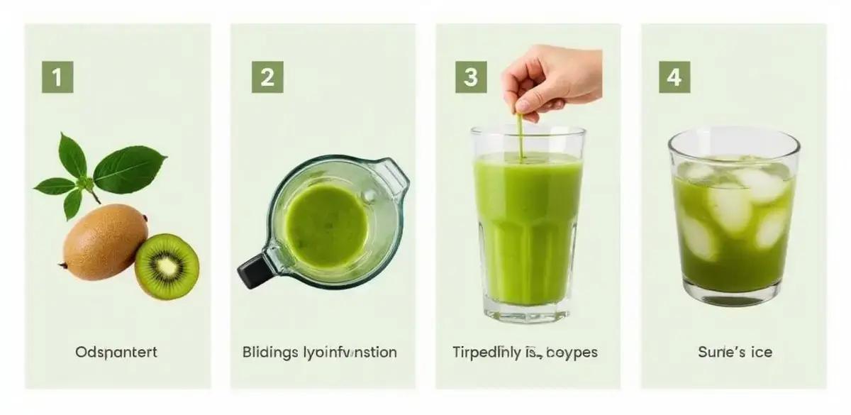 Método de Preparación de la Bebida Verde