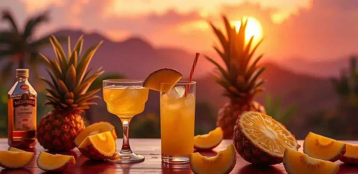 Método de preparación de la Caipiríssima de piña