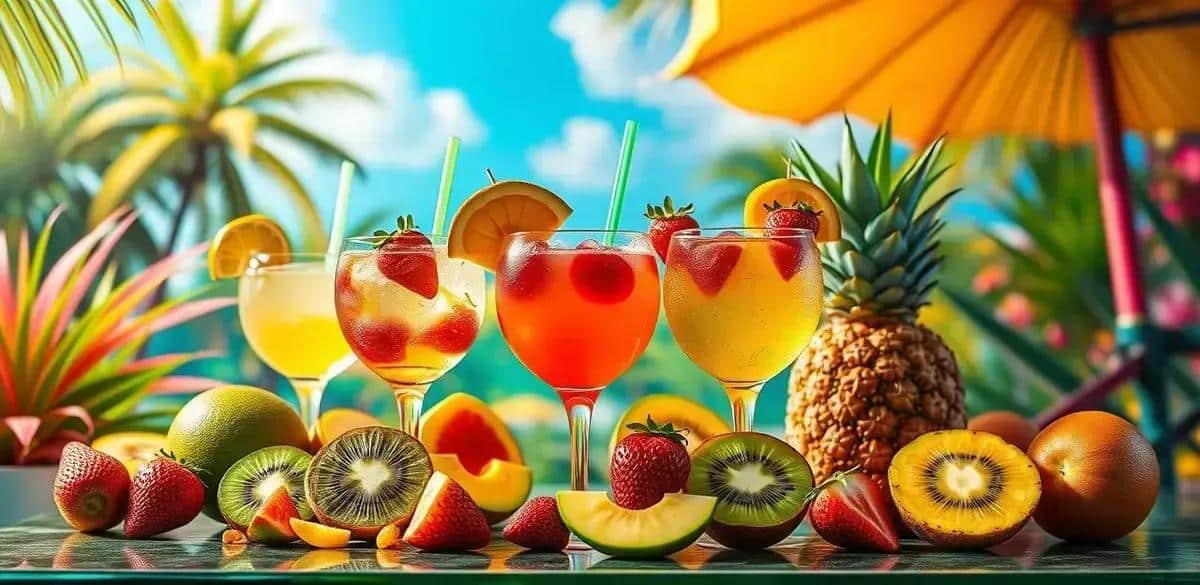 Misturando sabores: Caipiríssima de kiwi com outras frutas