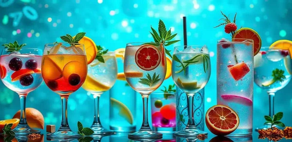 Variaciones de la receta de Gin tónica