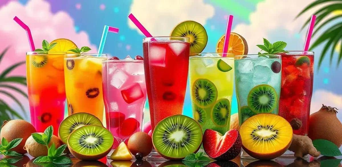 Variaciones de la receta de ice con kiwi