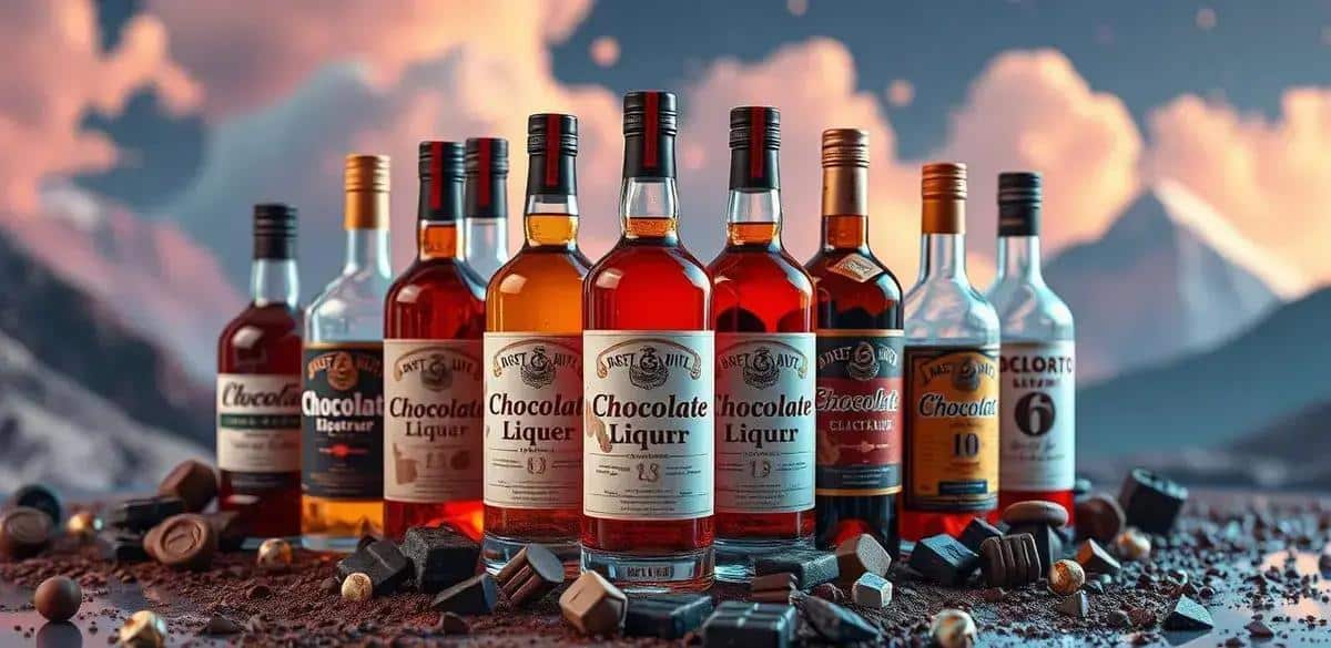 Variaciones del Licor de Chocolate con Whisky y Café